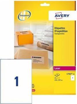 Actual product image Avery Dennison Etiketten Zweckform L7567