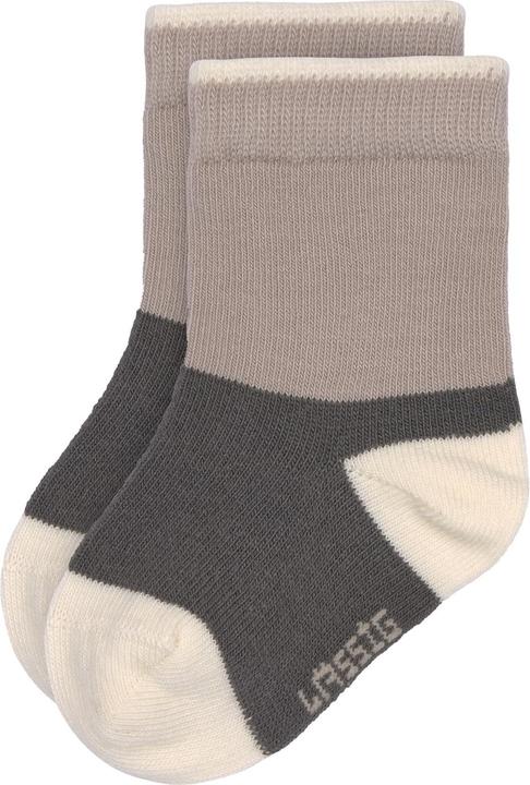 Image du produit Lässig Lot de 3 chaussettes Anthracite Taupe T. 19 - 22 (Lot de 3, 19 - 22)