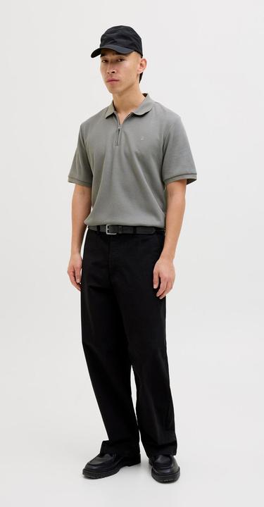 Actual product image Jack & Jones Jjeaustin Zip Polo Ss Noos (S)