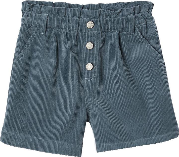 Vertbaudet Mädchen Paperbag-Shorts aus Cord
