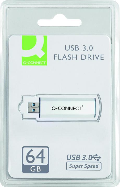 Immagine prodotto Q-Connect Chiavetta USB Flash Drive 3.0 (64 GB, USB-A, USB 3.0)