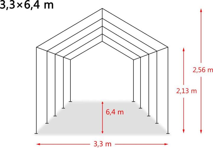 Actual product image VidaXL Mya (330 cm, 640 cm)