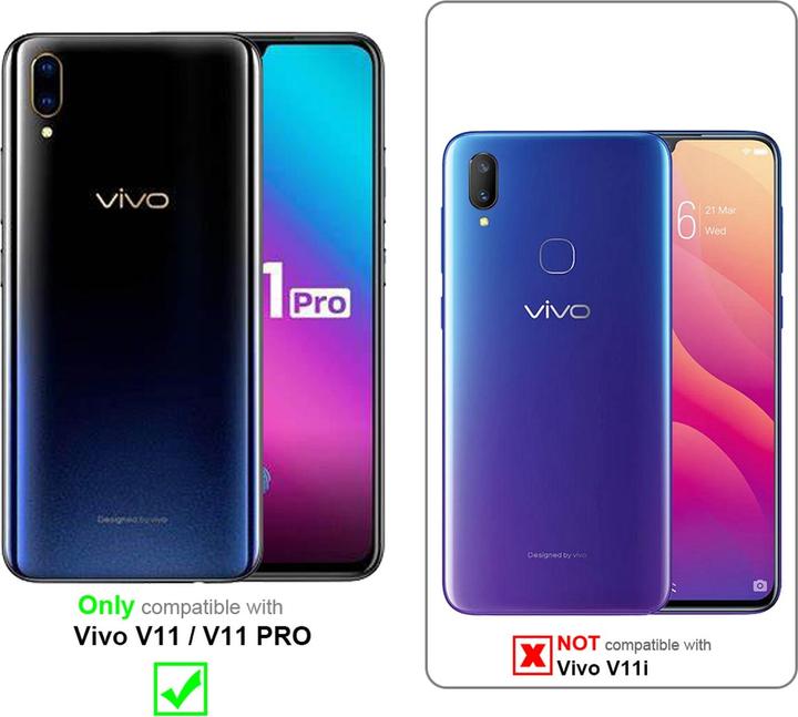 Produktbild Cadorabo Book Invisible Magnet Cover (Vivo V11, Vivo V11 Pro)