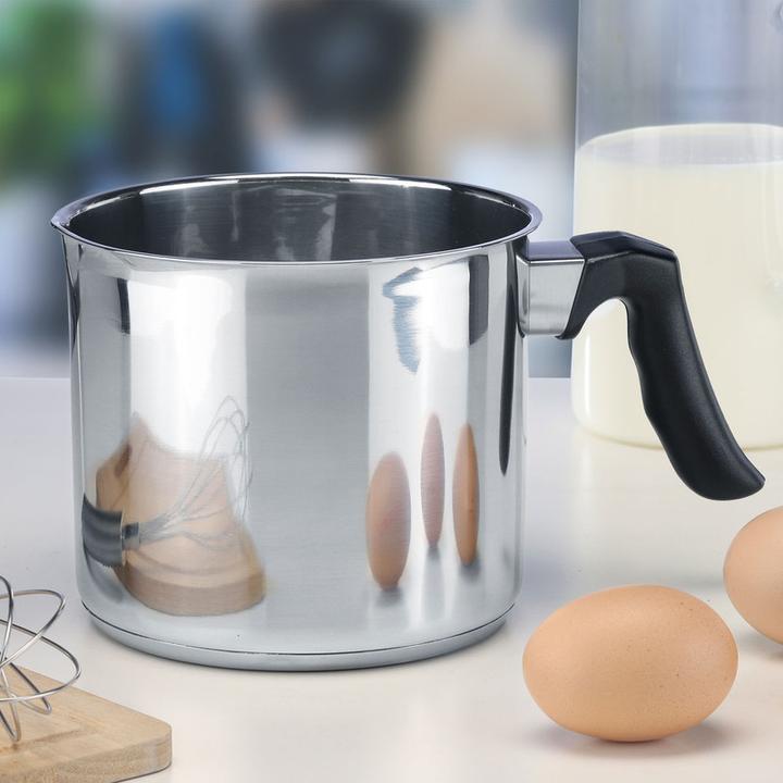 Immagine prodotto HI Pentola per latte in acciaio inox con manico SYLT Ø14cm 1,5L (Tegame, Acciaio inossidabile)