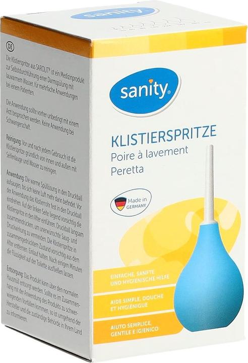 Actual product image Sanity Pear syringe Gr2 25ml two-piece