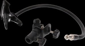 Actual product image Falcon Eyes Pipe clamp + spring clamp NCLG-30 + CL-35 57.5 cm (Stand clamp)