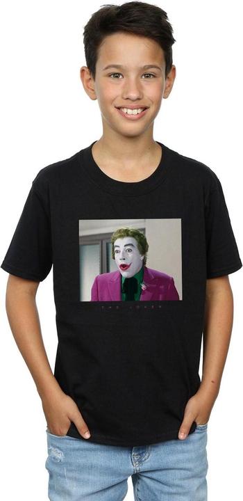 Image du produit - T-shirt BATMAN TV SERIES JOKER PHOTOGRAPH - Garçon (140, 146)