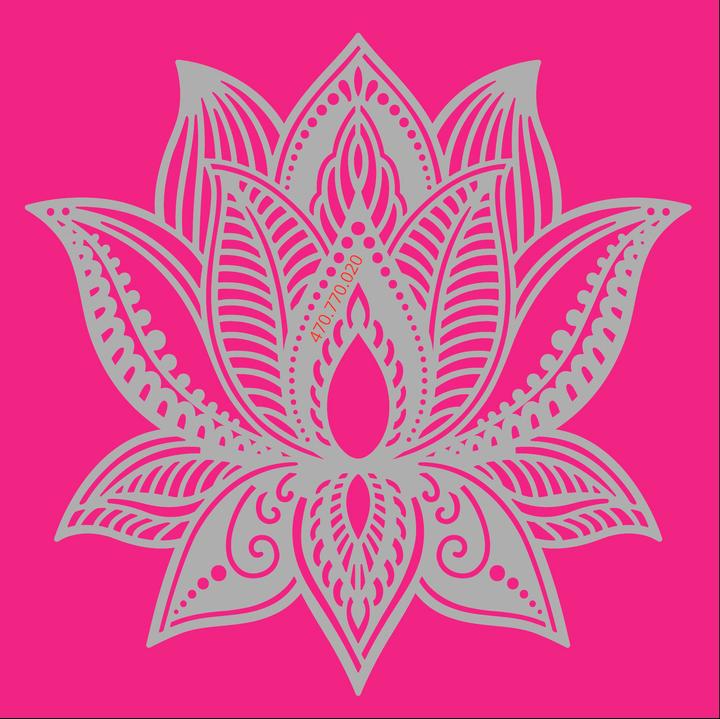 Produktbild Pronty Crafts Schablone "Lotus Blume", 15x15cm