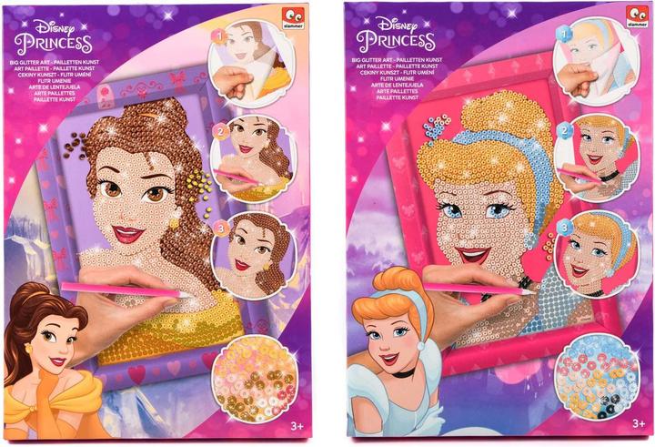 Actual product image Canenco Disney Princess Diamond Painting painting