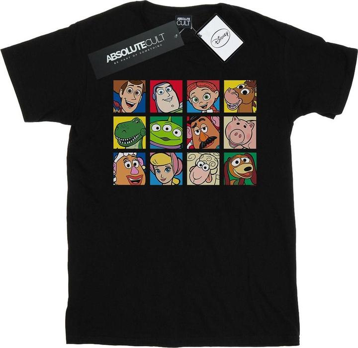 Image du produit Disney - T-shirt TOY STORY CHARACTER SQUARES - Femme (L)