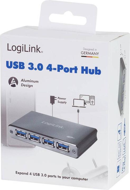 Produktbild LogiLink UA0282 (USB-A, 4 Ports)