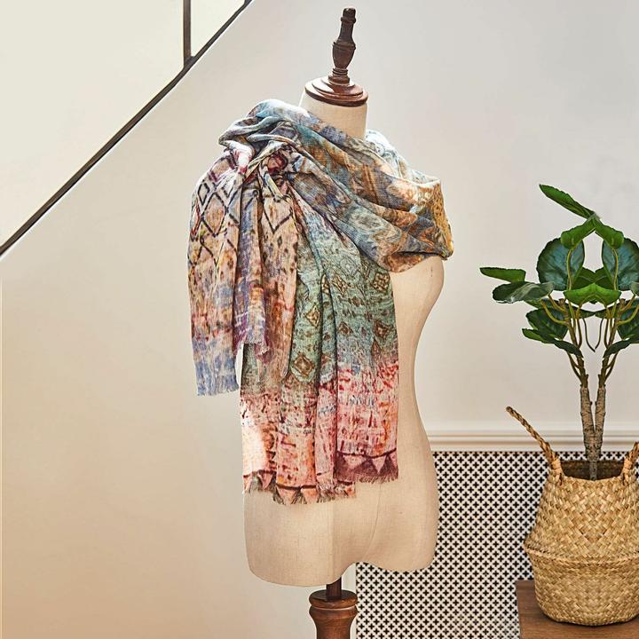 Actual product image Loberon Scarf Léa colourful