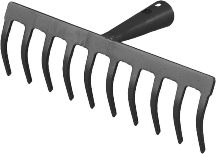 Image du produit Siena Garden Râteau de jardin 12 dents 31 cm sans manche anthracite