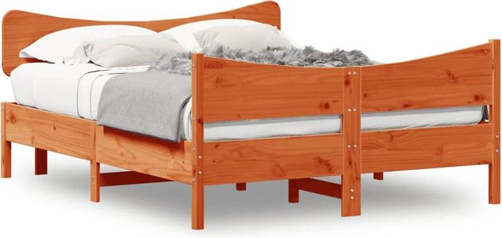 Immagine prodotto VidaXL Letto con testiera in pino (140 x 200 cm)