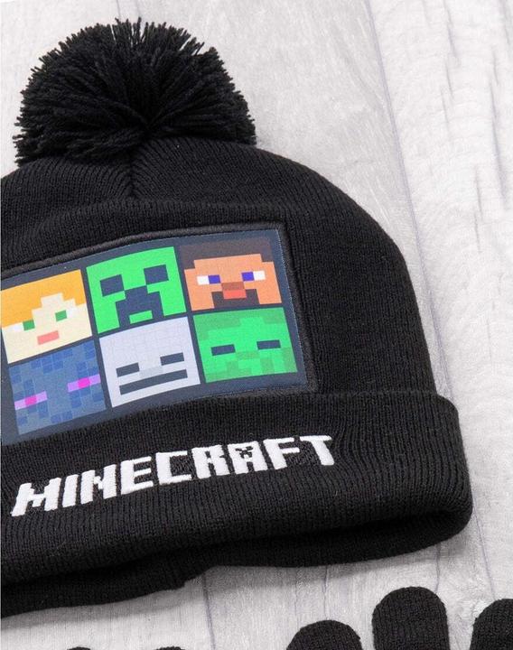 Produktbild Minecraft Hut Schal Und Handschuhset