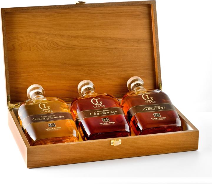 Image du produit Marzadro Grappa Giare Set (3 x 20 cl)