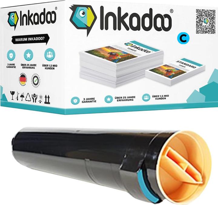 Actual product image Inkadoo Compatible toner for Xerox Phaser 7760 DX (C)