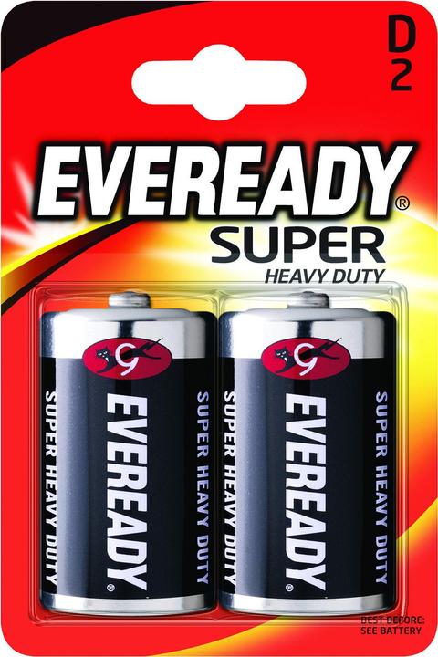 Actual product image Energizer Eveready LR20 SHD Mono 2-pack Blister (2 pcs., D)