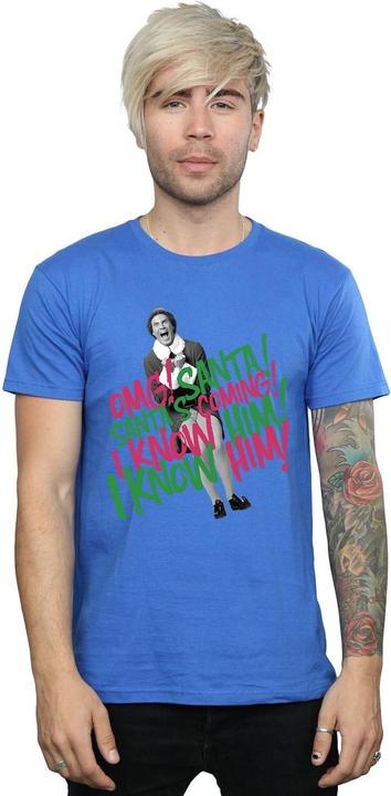 Produktbild Elf Santa's Coming TShirt (L)