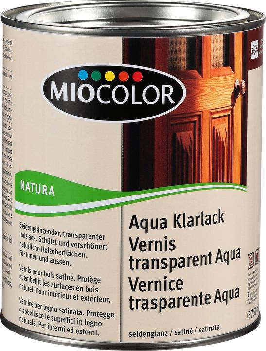 Produktbild Miocolor Aqua Klarlack (Farblos, 0.75 l)