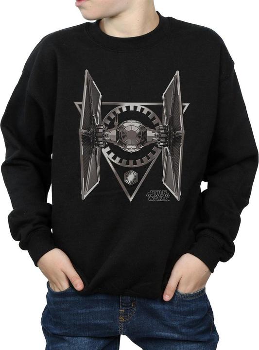 Actual product image Star Wars Boys The Last Jedi TIE Fighter Sweatshirt (152, 158)