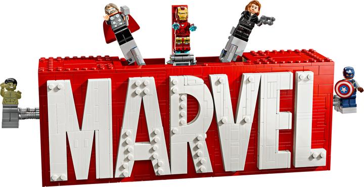 Produktbild LEGO Logo & Minifiguren (76313, LEGO Marvel)