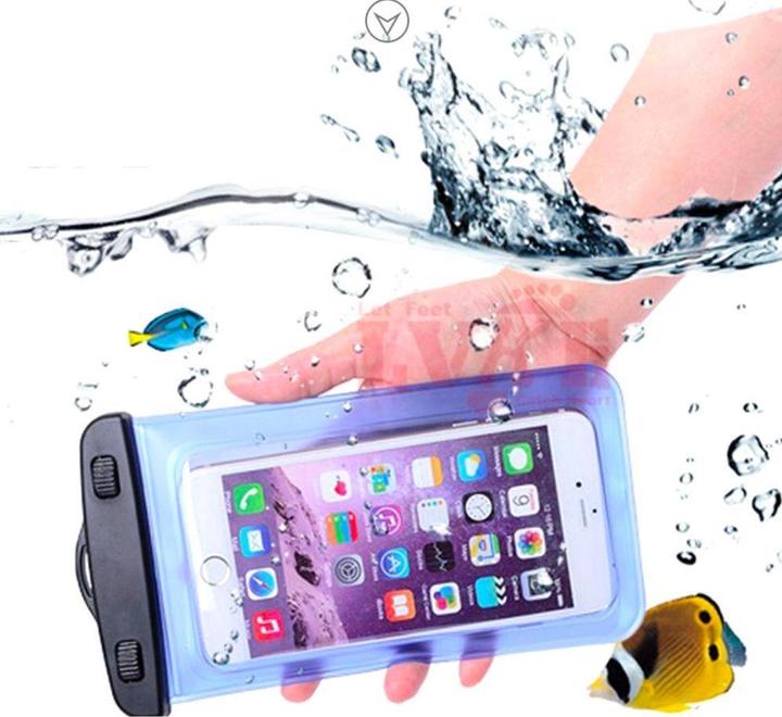 Produktbild Hurtel PVC waterproof armband phone case - orange