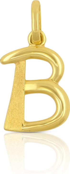 Muau Buchstabe (750/18K Gelbgold)