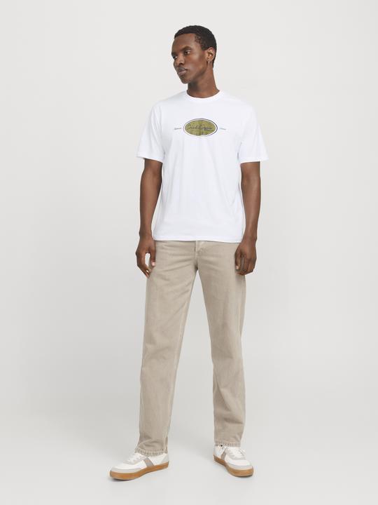 Produktbild Jack & Jones Gedruckt Rundhalsausschnitt T-shirt T-shirt (XS)