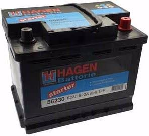 Image du produit Hagen 56230 (12 V, 62 Ah, 520 A)