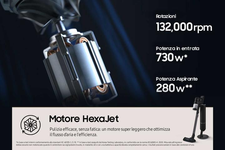 Produktbild Samsung Bespoke Jet AI VS28C9784QK/WA