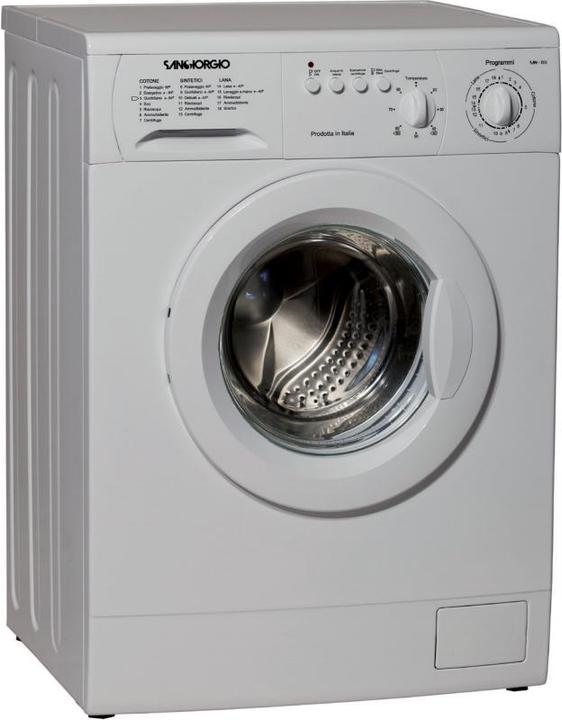 Produktbild SanGiorgio S4210C Frontlader-Waschmaschine 5 kg 1000 U/min C Weiss (5 kg, Links)