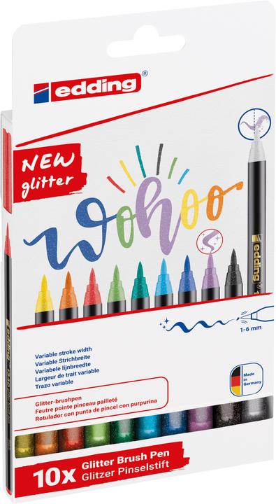 Image du produit Edding Crayon à pinceau (Multi, 10 x)