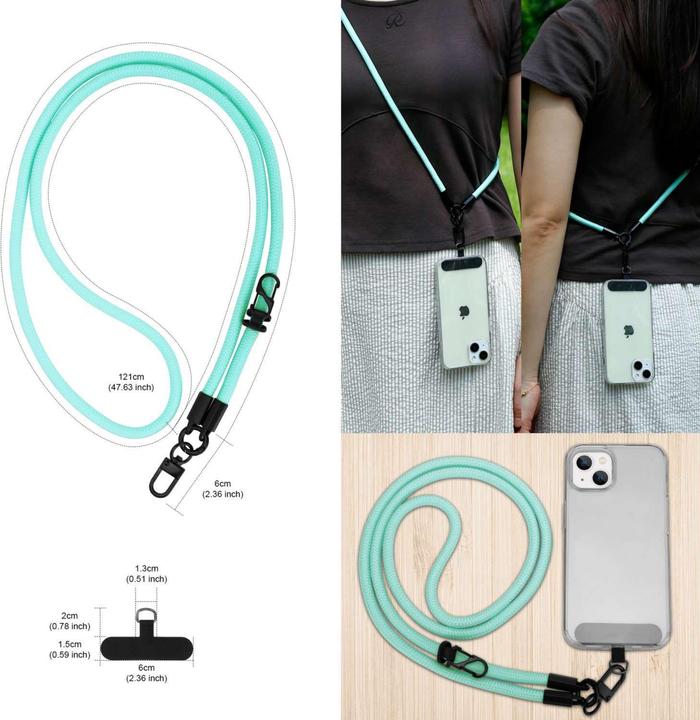Actual product image Cadorabo Chain case for Samsung Galaxy S10 4G necklace cover adjustable