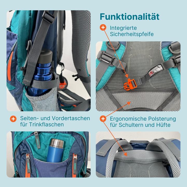 Produktbild Hermex Wanderrucksack Trekkingrucksack Outdoorrucksack Camping-Rucksack (50 l)