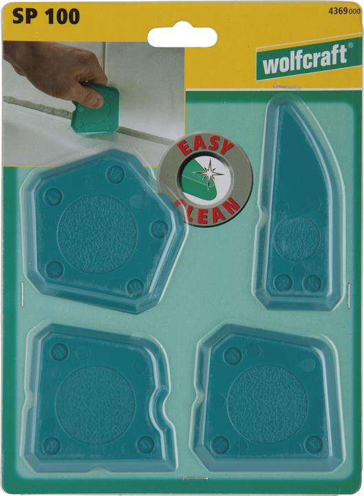 Image du produit wolfcraft Kit de spatule lisse-joints SP 100, 4 pcs