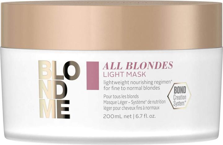 Immagine prodotto Schwarzkopf Professional Blondme - Maschera luminosa per tutte le bionde (30 ml)