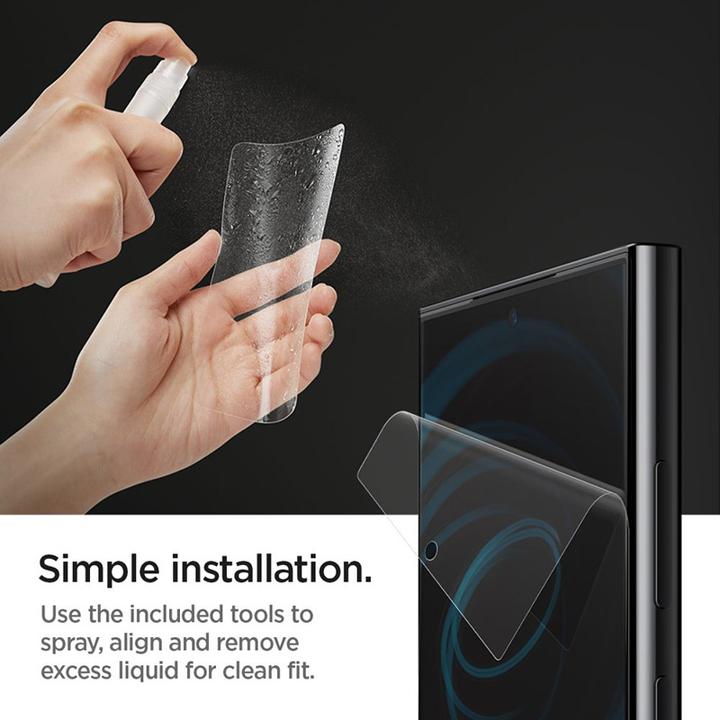 Produktbild Spigen Neo Flex Hydrogelfolie für Samsung Galaxy S24 Ultra - 2 Stk. (2 Stück, Samsung Galaxy S24 Ultra)
