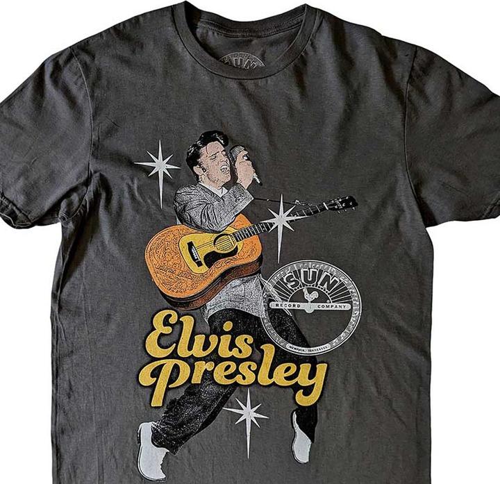Immagine prodotto Elvis Toes Maglietta Sun Records Adulto Unisex (S)