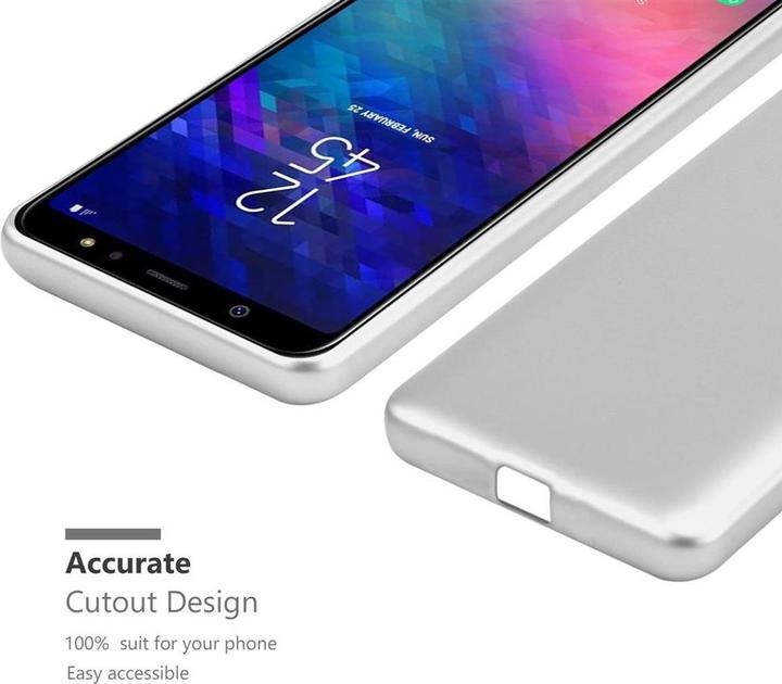 Immagine prodotto Cadorabo Copertura metallica opaca in TPU (Samsung Galaxy J6 (2018))