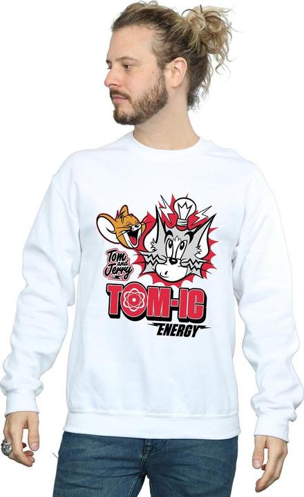 Actual product image Tom & Jerry Mens Tomic Energy Sweatshirt (S)