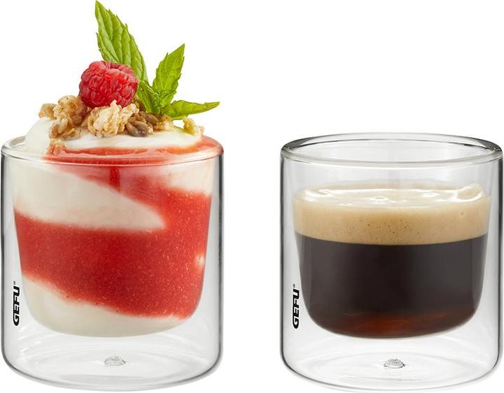 Actual product image GEFU Thermos glass 'Mira' set of 2 (0.08 l, 2 x)