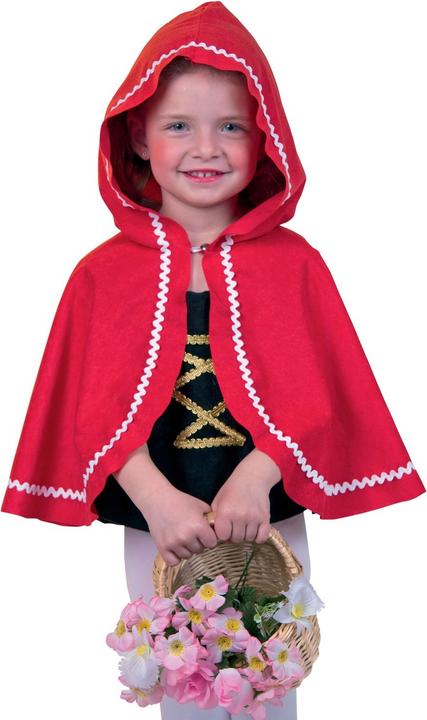 Actual product image Festartikel Müller Little Red Riding Hood Cape (116, 122, 128, 134)