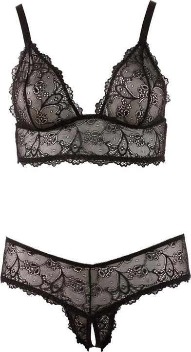 Produktbild Cottelli Collection Büstenhalter Und Riostring Ouvert (4XL)