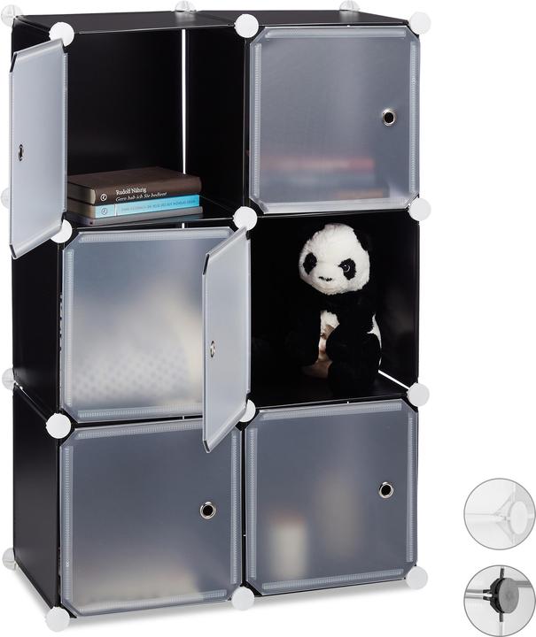 Produktbild Relaxdays Regalsystem (66 x 31.5 x 97.5 cm)