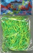 Immagine prodotto Rainbow Loom Cinghie in silicone giallo-verde (12 pz.)
