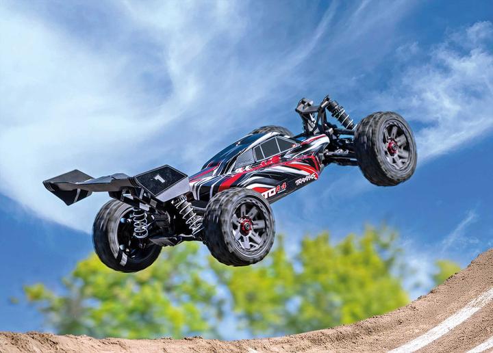 Produktbild Traxxas JATO 4x4 BL2S Brushless rot 1/8 RTR, HD-Teile, ohne Akku/Lader (RTR Ready-to-Run)