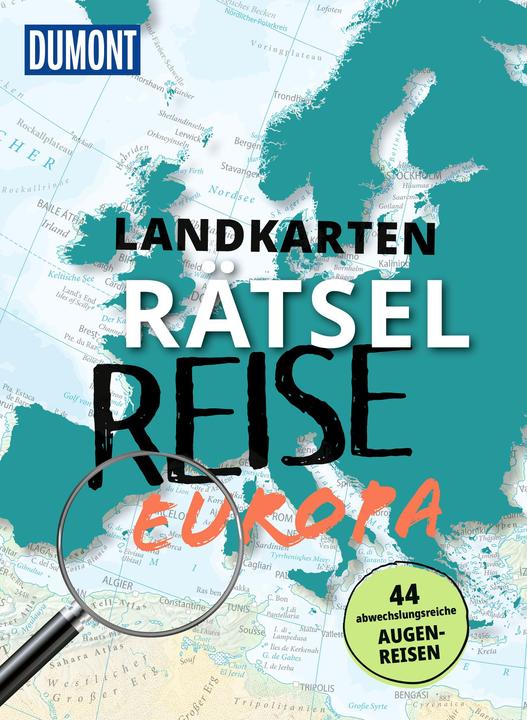 Produktbild Landkarten-Rätselreise Europa (Deutsch, Nadine Ormo, Michael Laufersweiler, 2023)