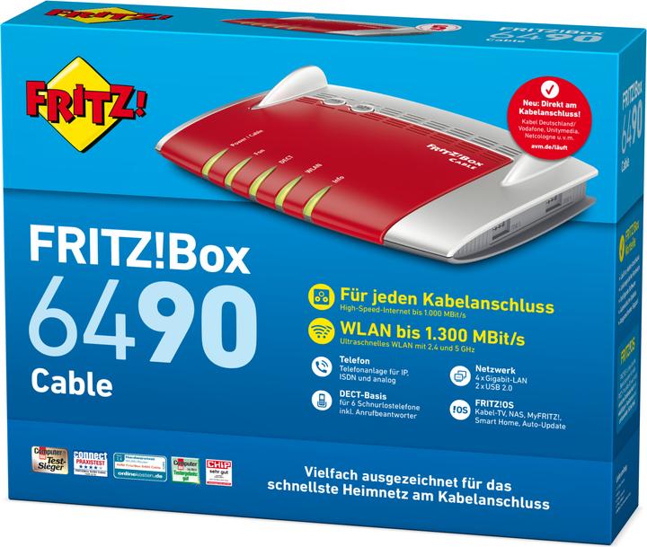 Actual product image AVM FRITZ.Box 6490