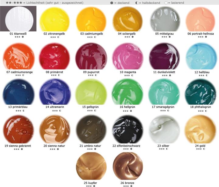 Produktbild Magi-Wap Artist 500ml Acryl (Elfenbeinschwarz, 500 ml)